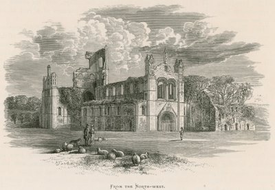 Abbaye de Kirkstall, du nord-ouest - Alexander Francis Lydon